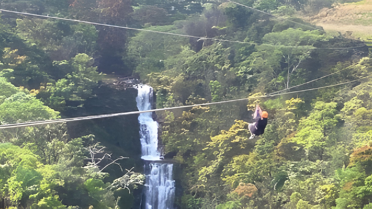 Rainforest Zipline & Waterfall Adventure