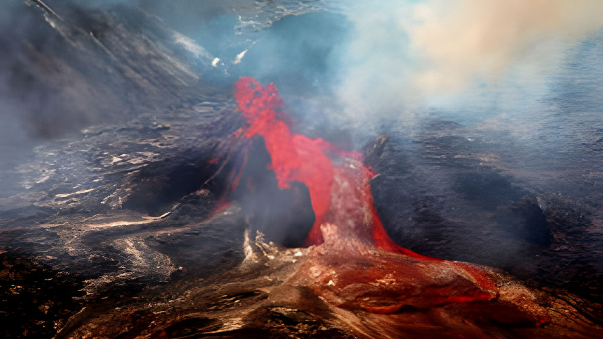 Volcanic Landscapes by Helicopter