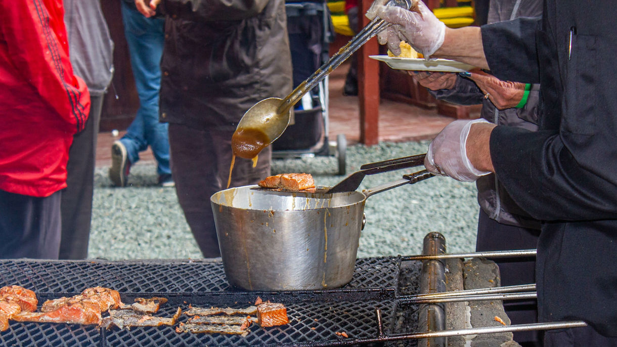 Alaska Salmon Bake