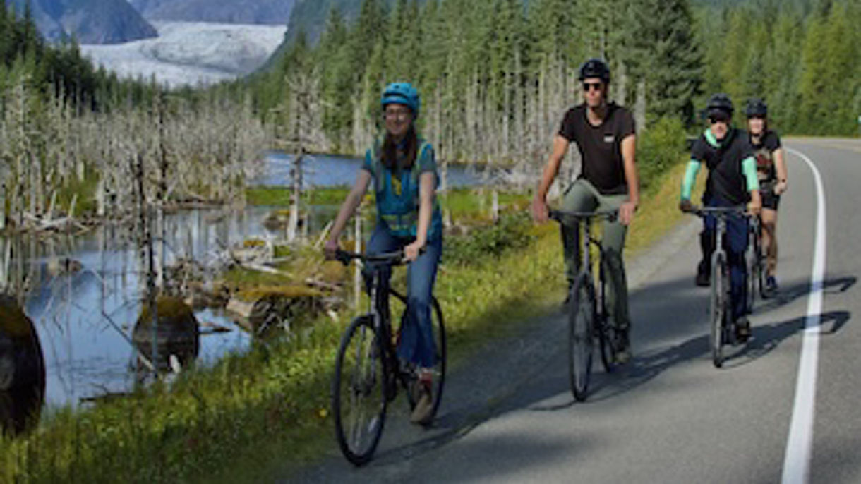 Bike & Brew Mendenhall Glacier Tour