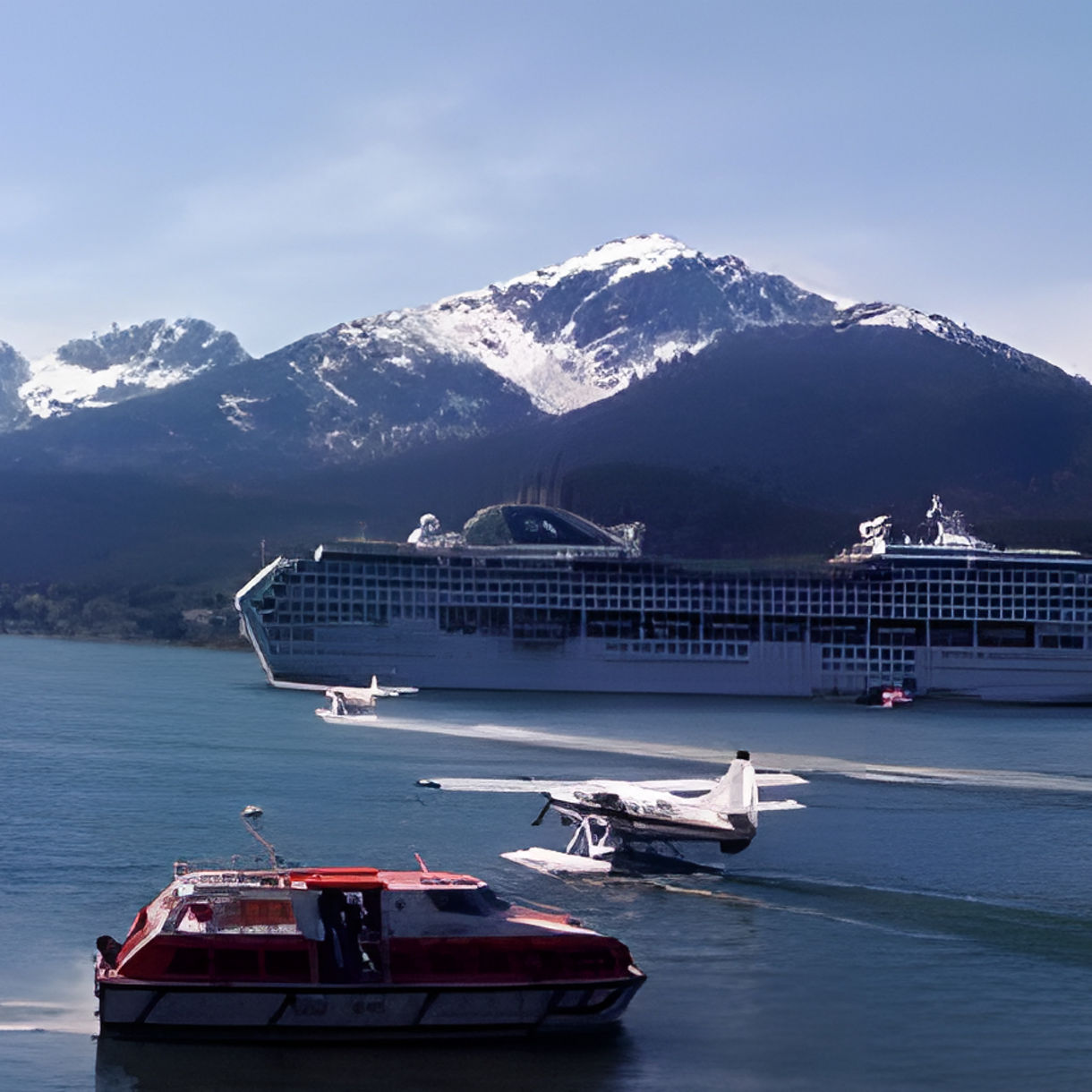Five-Glacier Seaplane Exploration