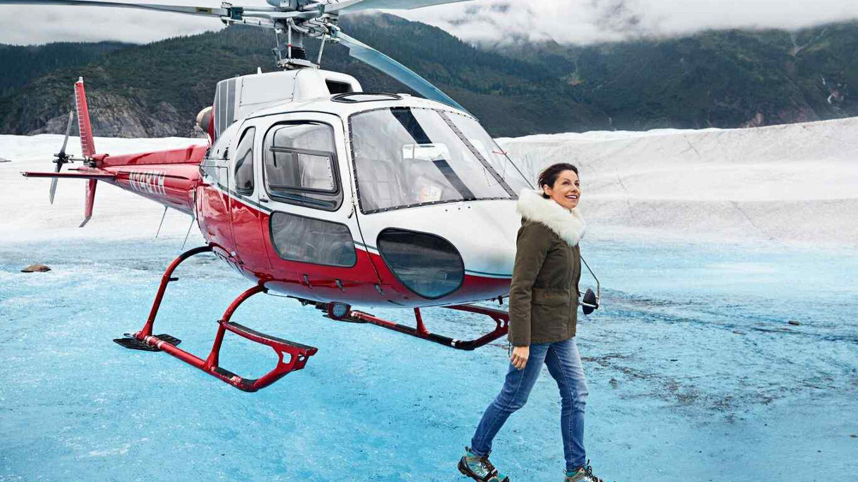 Mendenhall Glacier Helicopter & Guided Walk