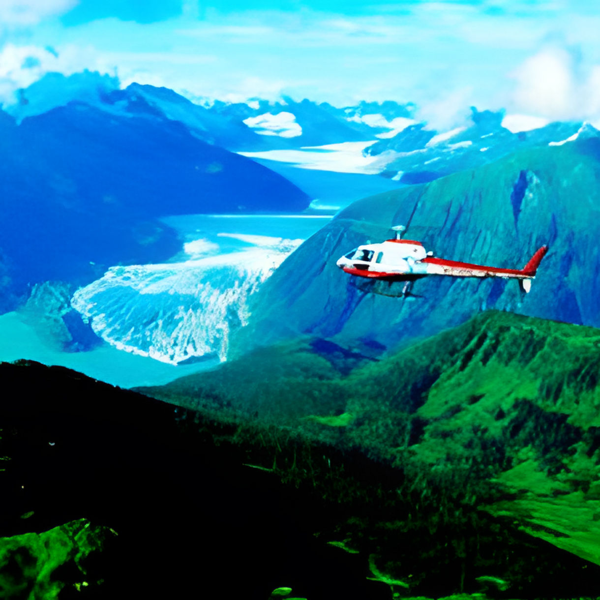 Mendenhall Glacier Helicopter & Guided Walk