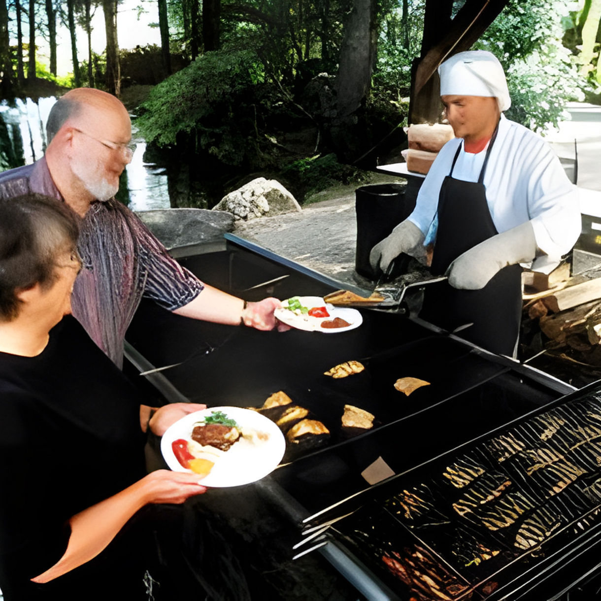 Mendenhall Glacier Helicopter, Guided Walk & Salmon Bake