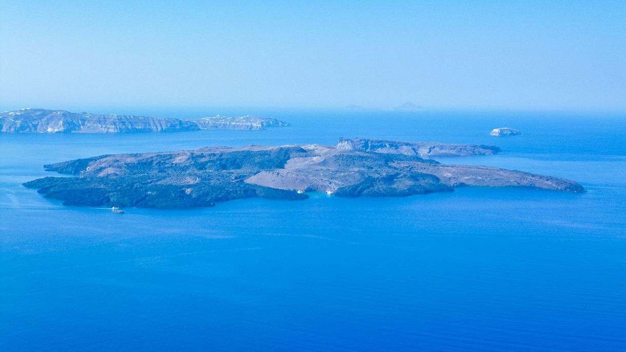 Exclusive Caldera by Catamaran