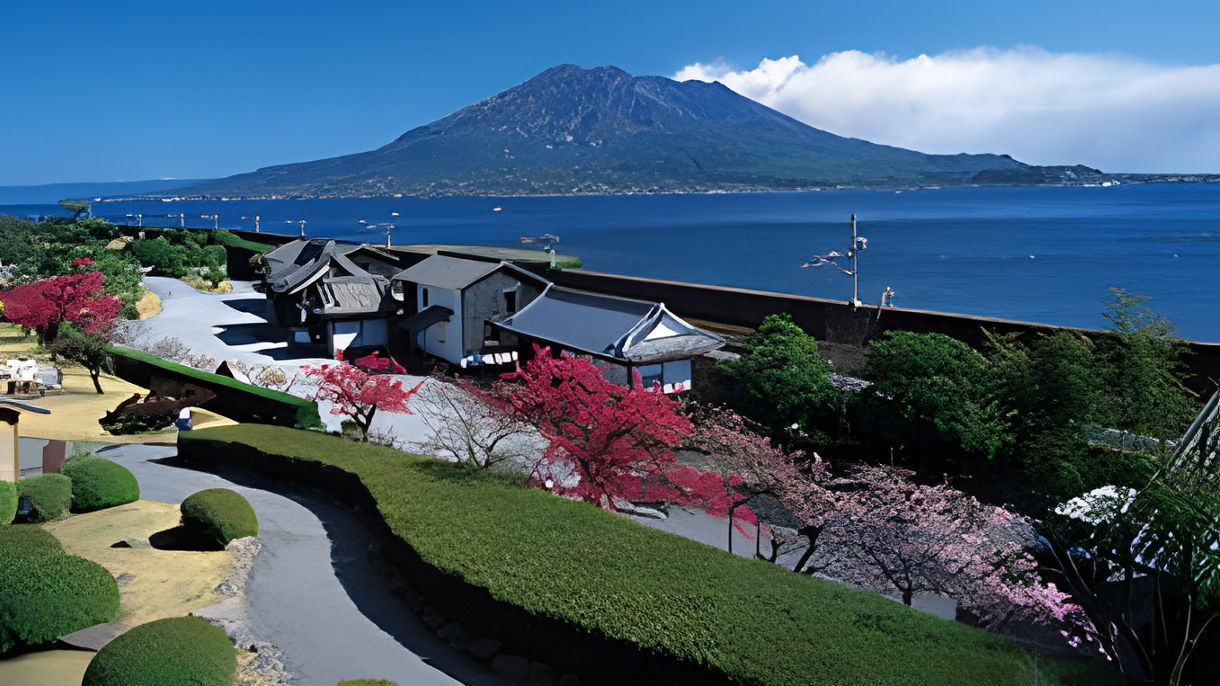 桜島火山と仙巌園（日本語ガイド）(Guided in Japanese)