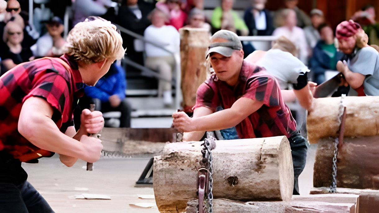 Totem Bight State Park & Lumberjack Show