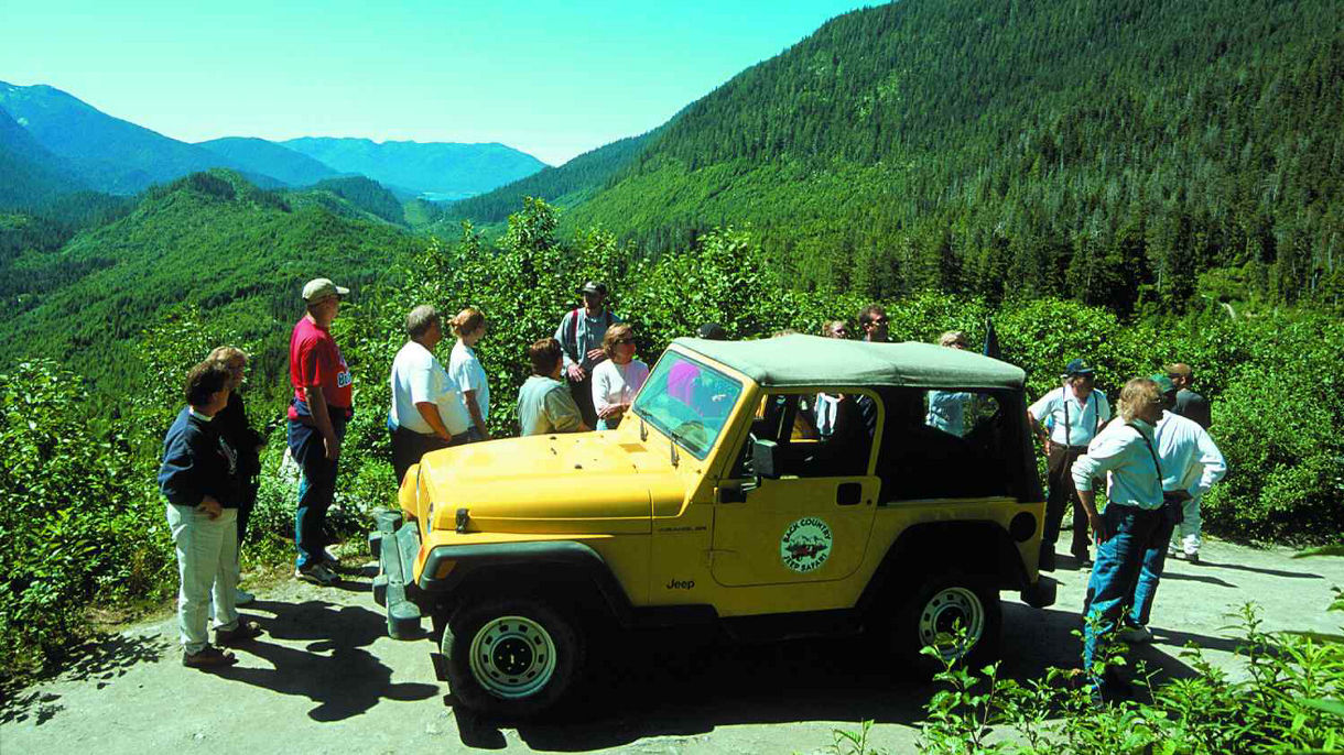 Tongass Rainforest Safari by Jeep & Canoe