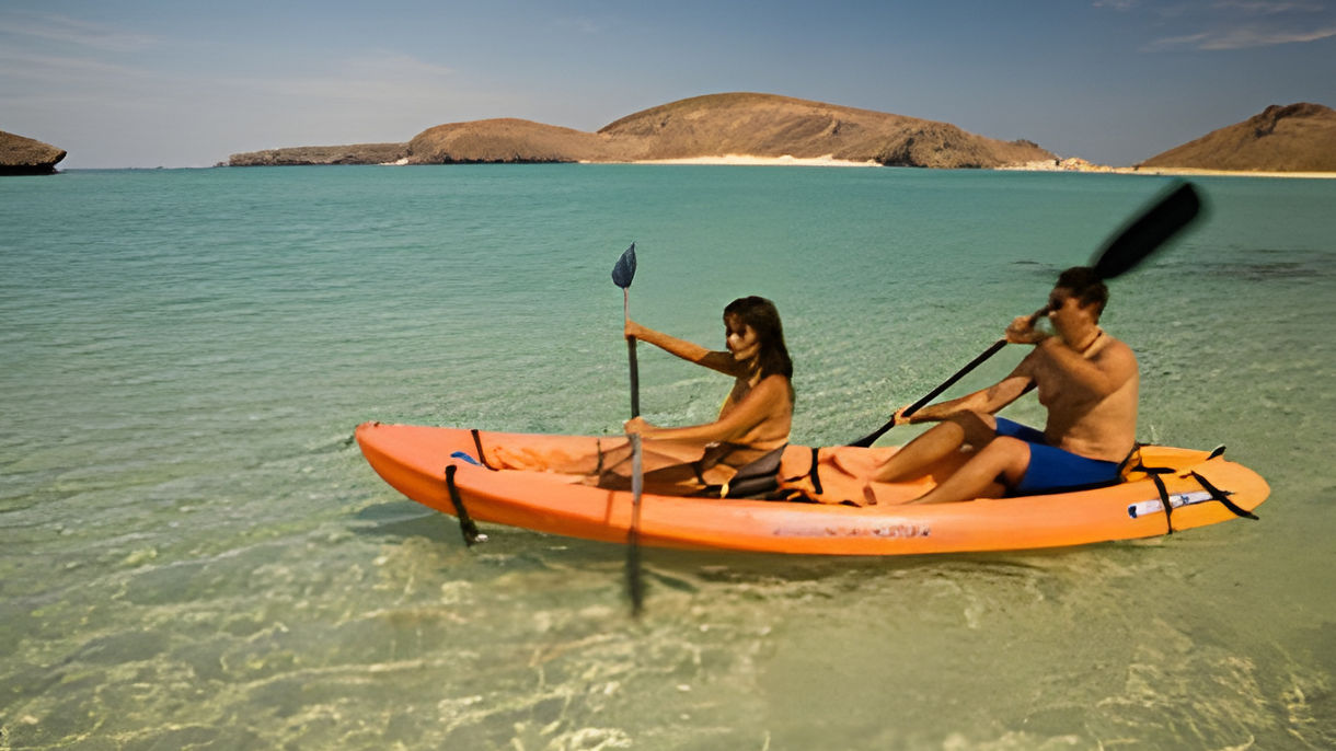 Kayak at La Paz Bay