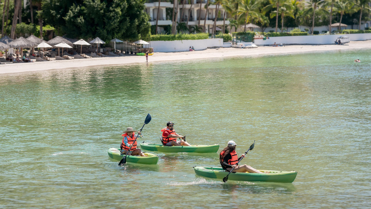 Kayak at La Paz Bay