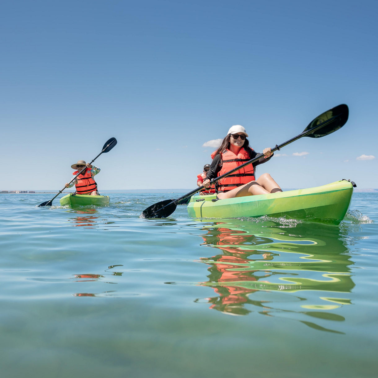 Kayak at La Paz Bay