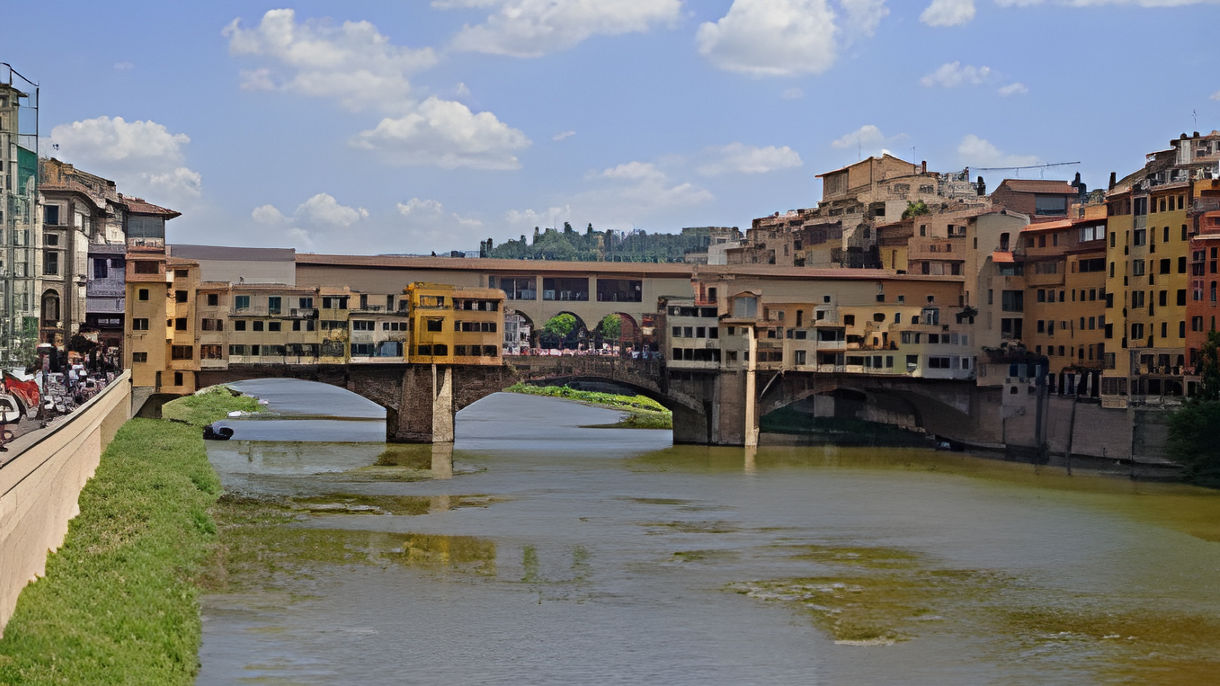 Florence, Statue of David & Uffizi Museum
