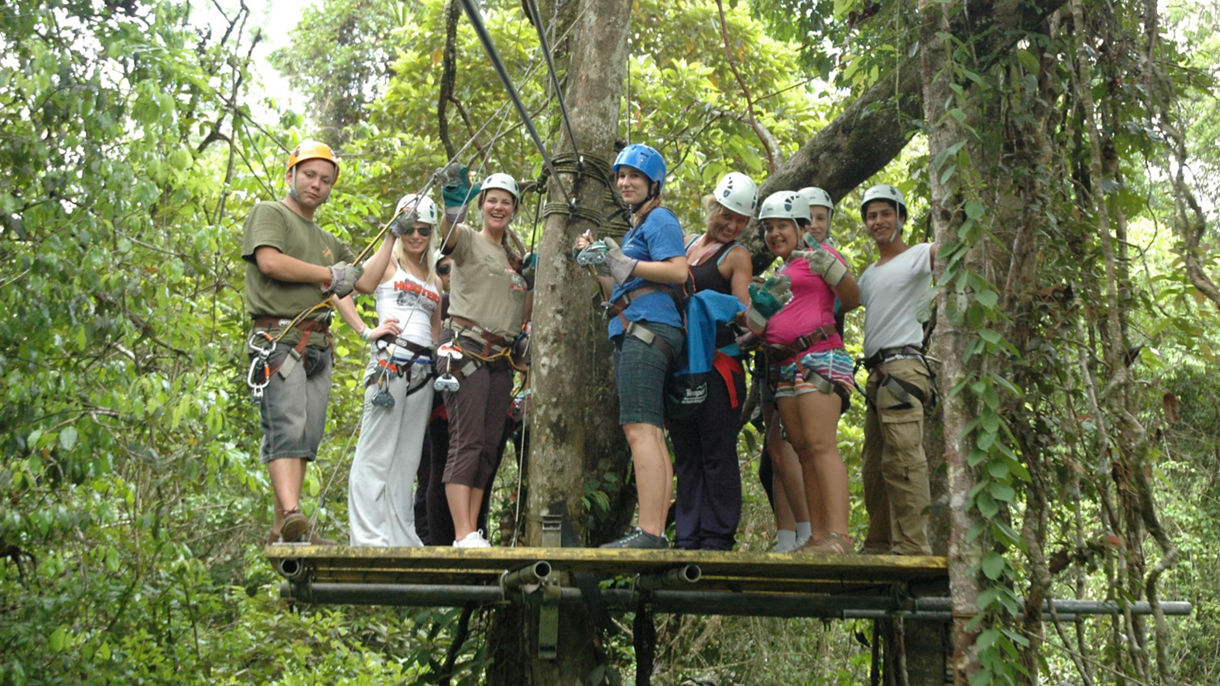 Rain Forest Zip-Line Canopy Tour