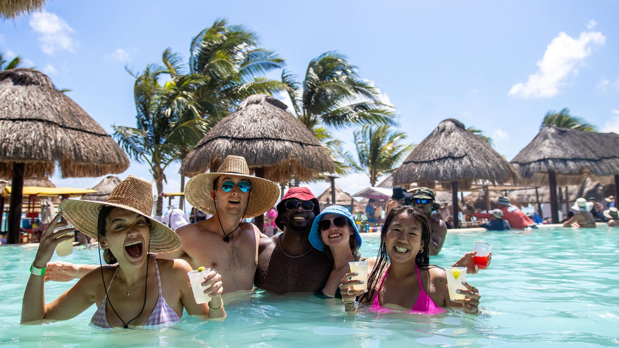 Beach Escape with Open Bar