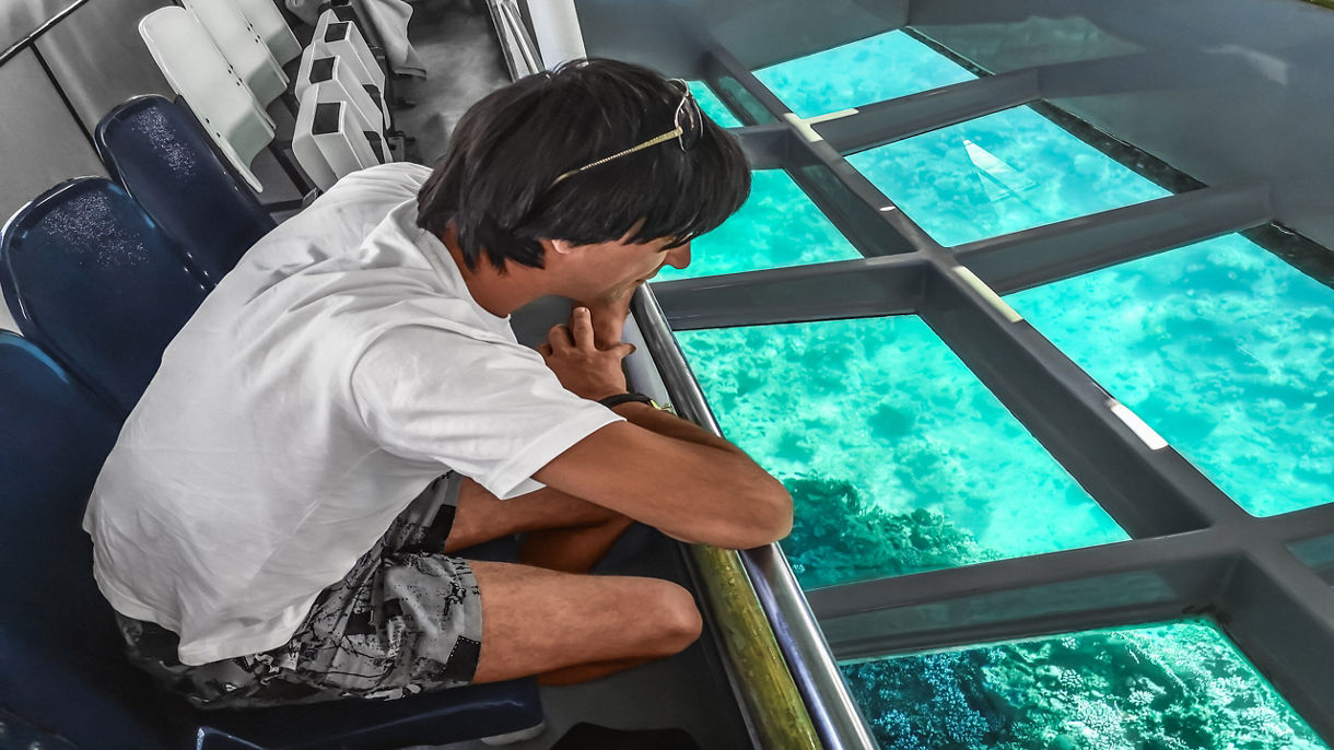 Glass Bottom Boat & Snorkel Experience