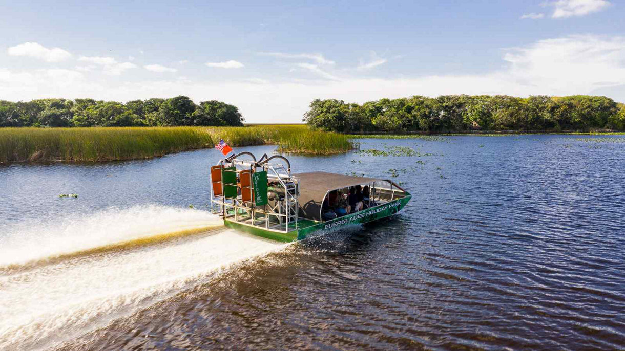Debark Tour: Everglades Airboat Ride with Miami Airport Transfer