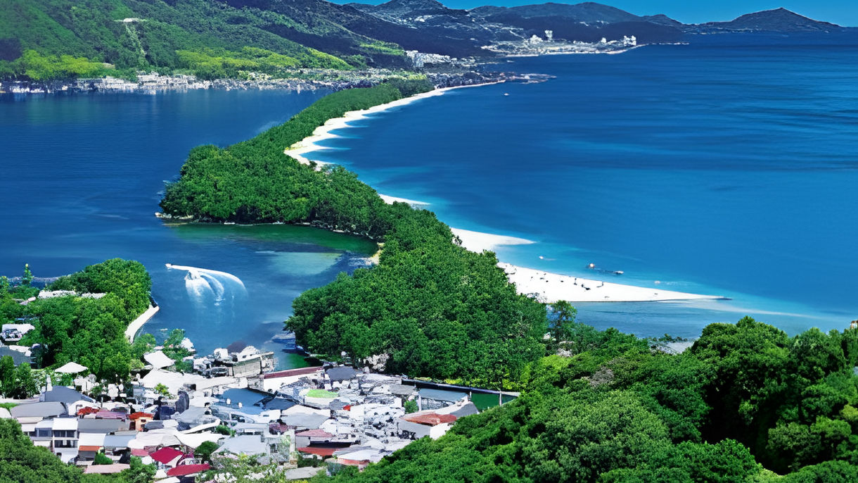 Amanohashidate & Motoise Konojinja Shrine