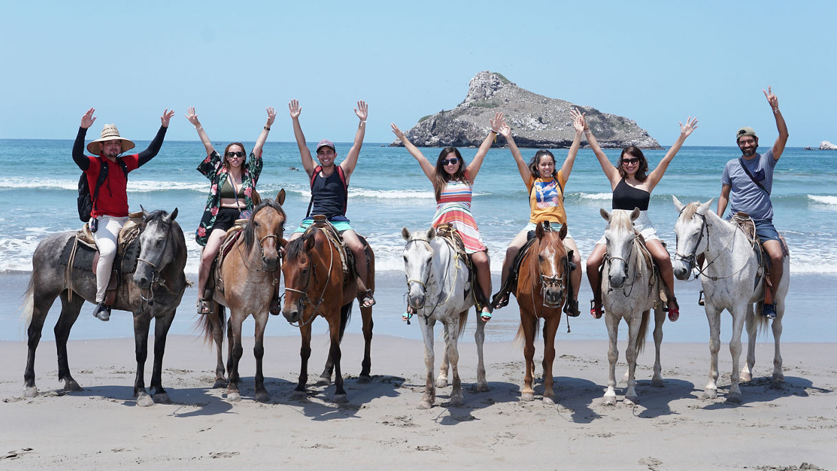 Horseback Riding Adventure at Cerritos Beach