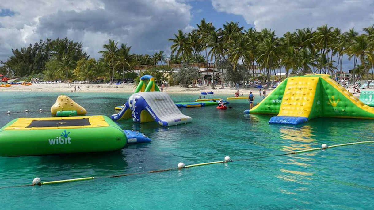 Dolphin Encounter, Waterpark, Beach & Lunch
