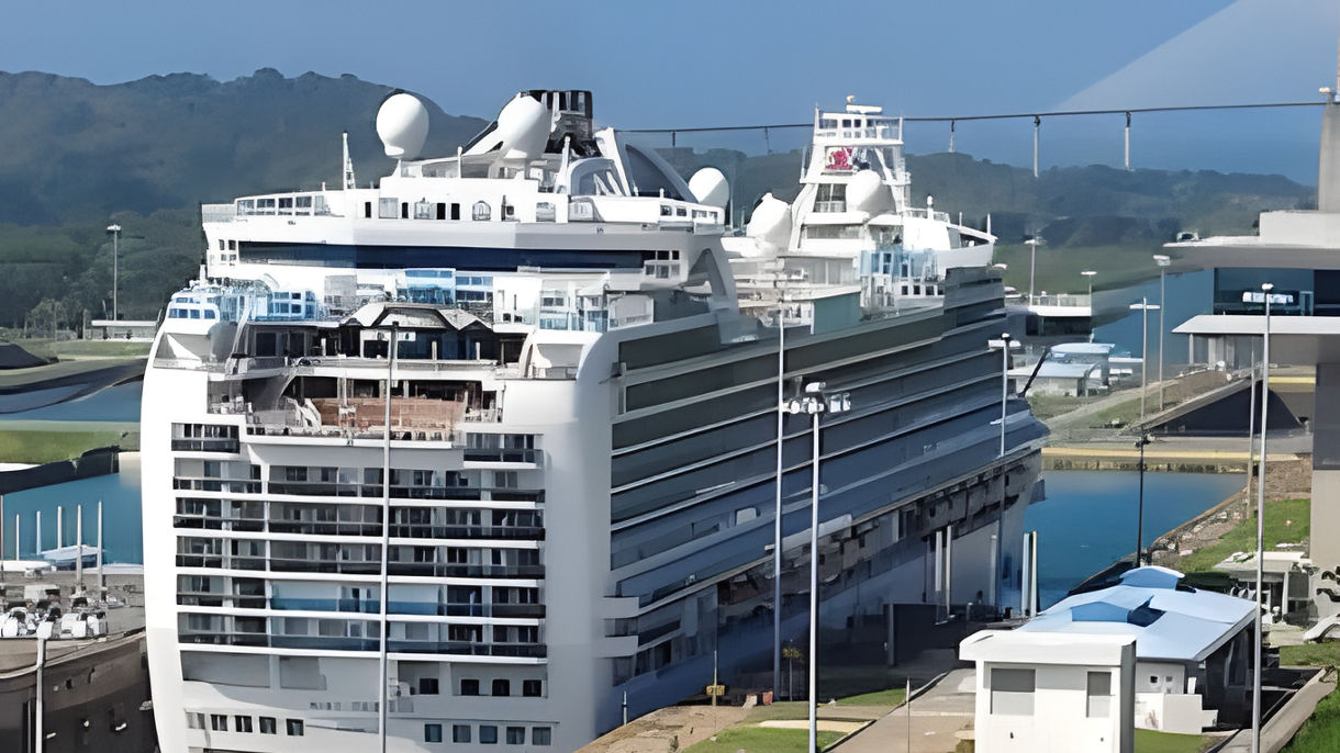 Fort San Lorenzo & New Locks of the Panama Canal Expansion
