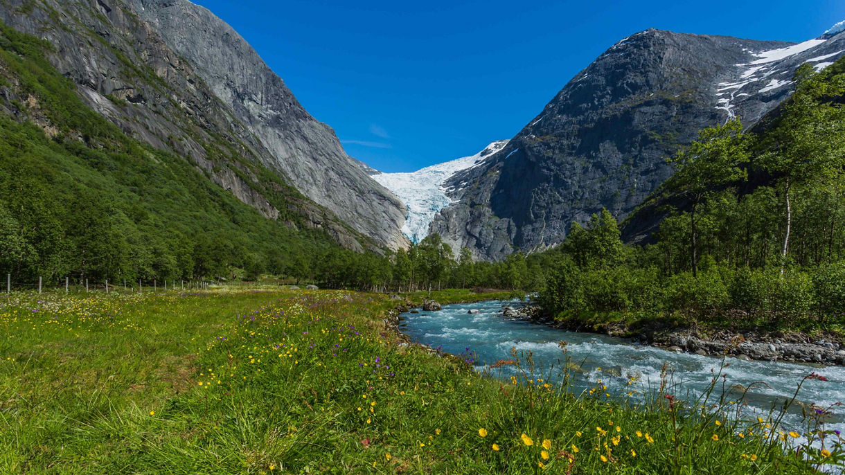 Troll Cars to Briskdal Glacier & Lunch