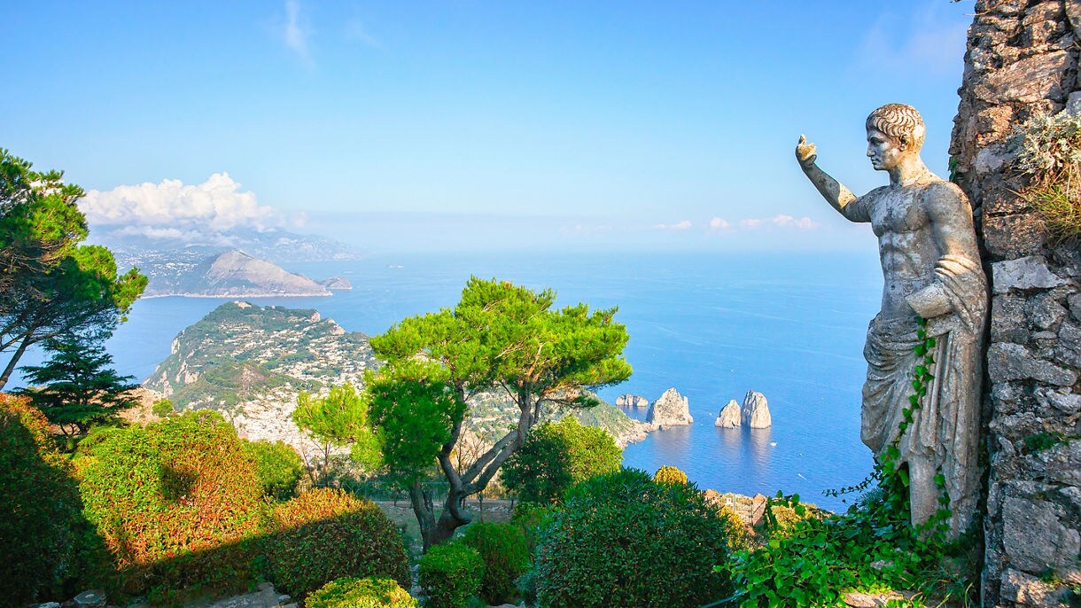 Capri island, Naples, Italy.