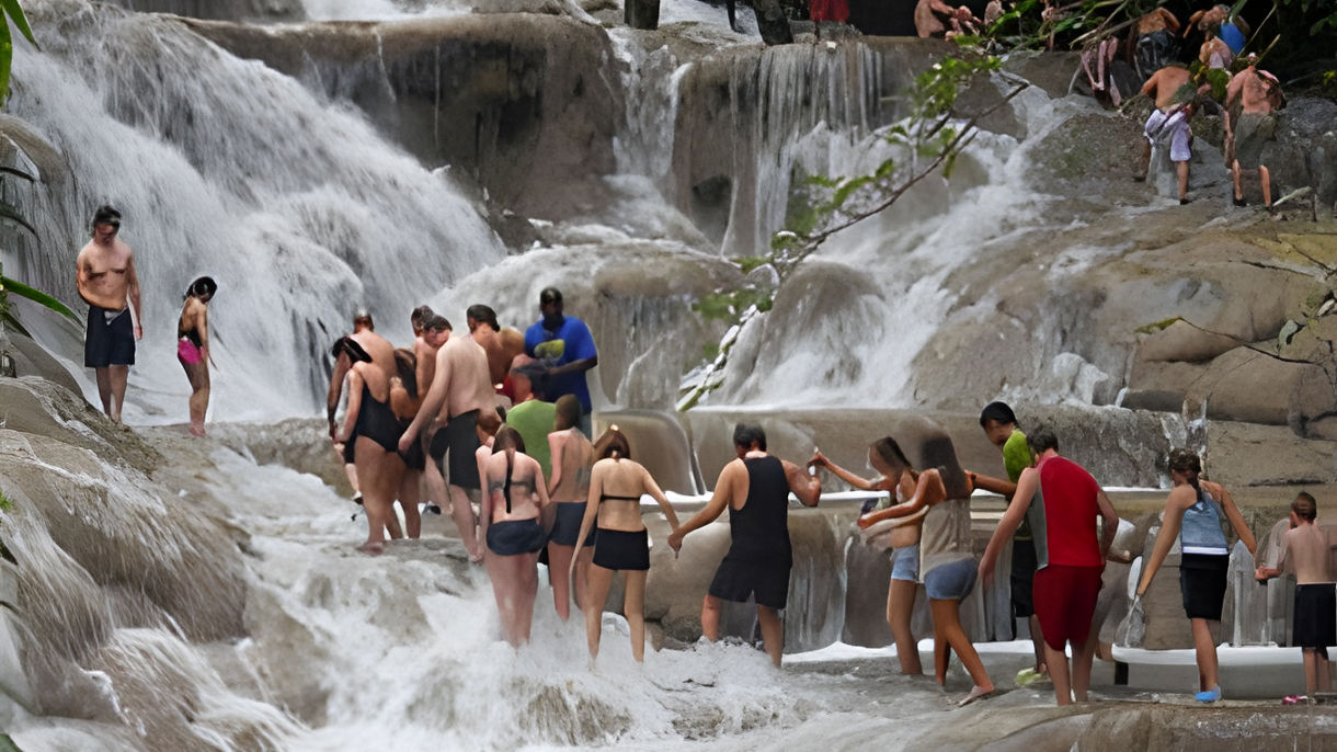 Dunn's River Falls Adventure and Bamboo Beach Club