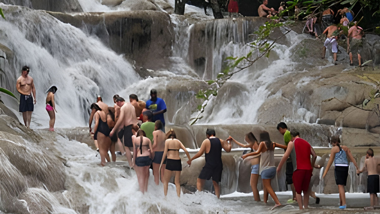 Dunn's River Falls Adventure & Bamboo Beach Club VIP Experience