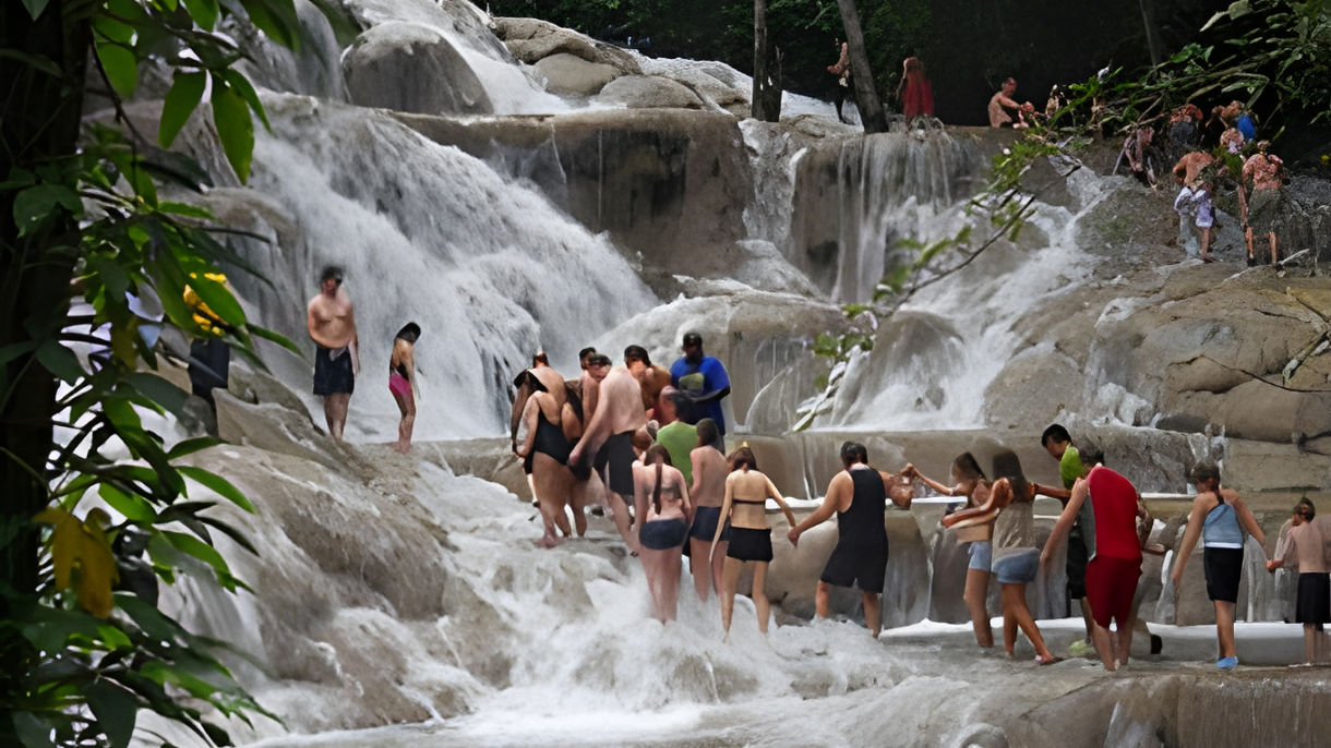 Dunn's River Falls & Reggae Hill Experience