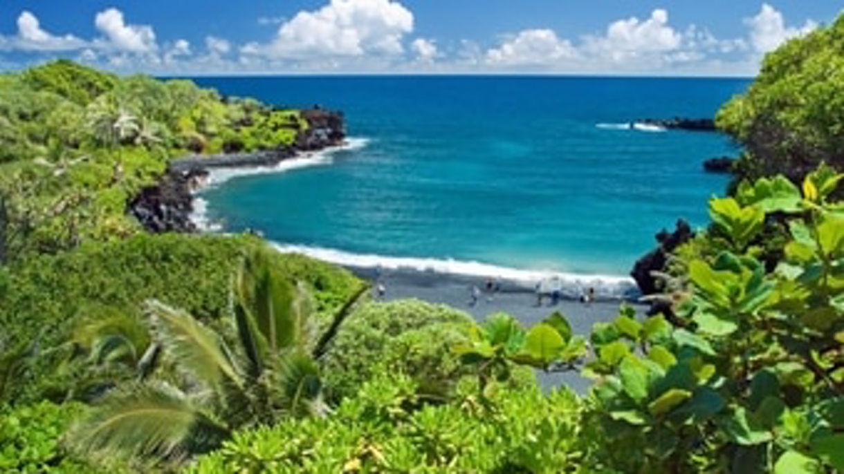 Hana and Beyond - Rainforest, Waterfalls & Black Sand Beach