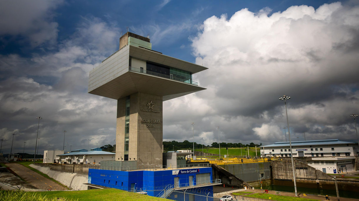 New Locks & Former Panama Canal Zone