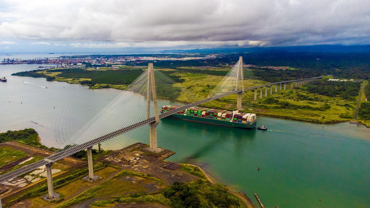 New Locks & Former Panama Canal Zone