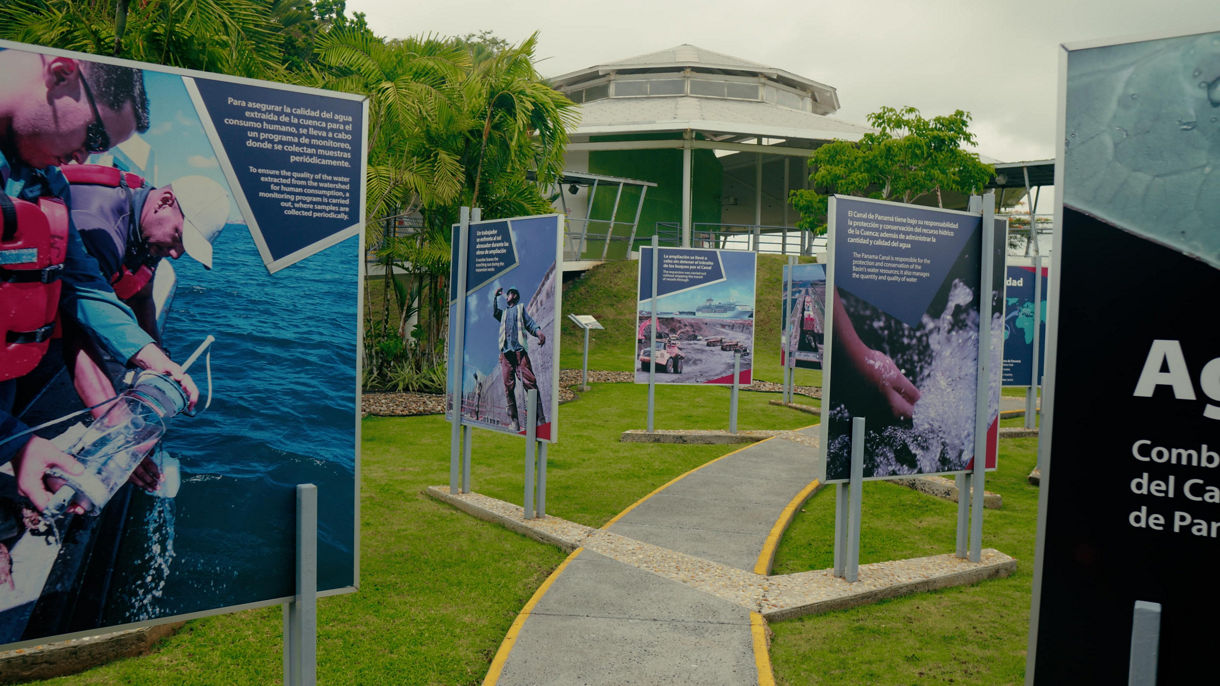 New Locks & Former Panama Canal Zone