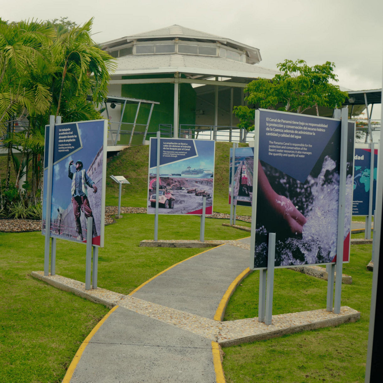 New Locks & Former Panama Canal Zone