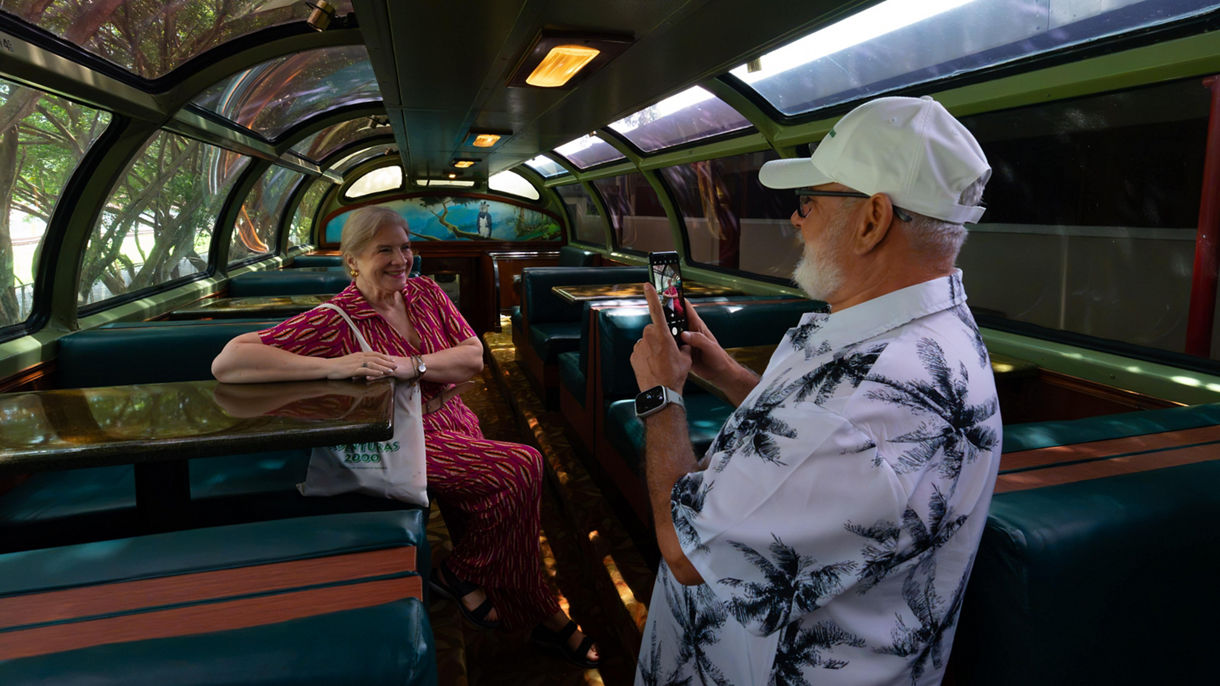 Panama Canal Railway (Dome Car) & Gatun Locks