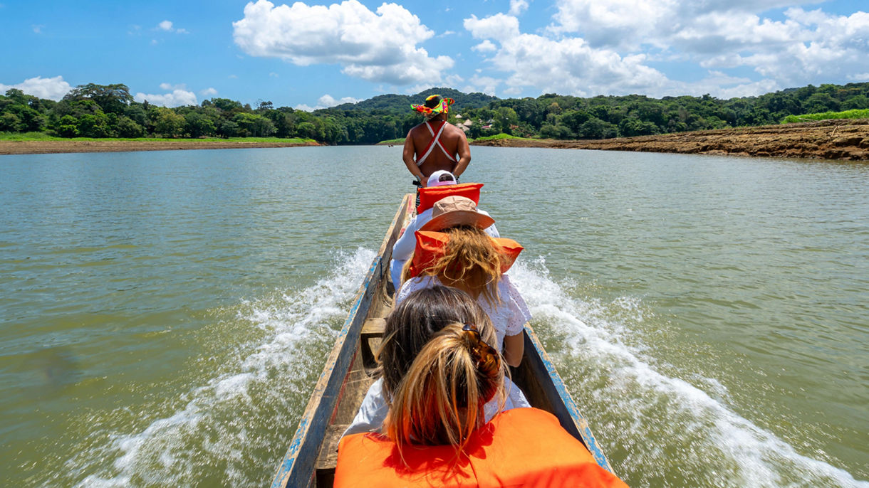 Authentic Embera Indian Village