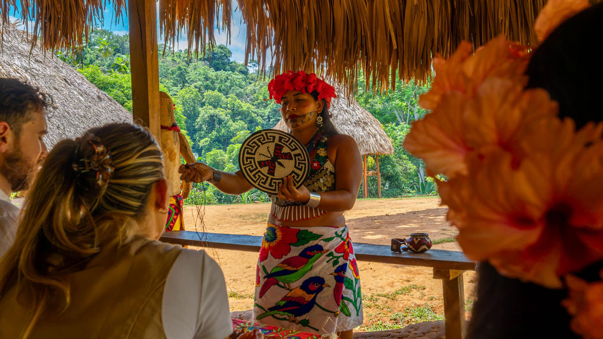 Authentic Embera Indian Village