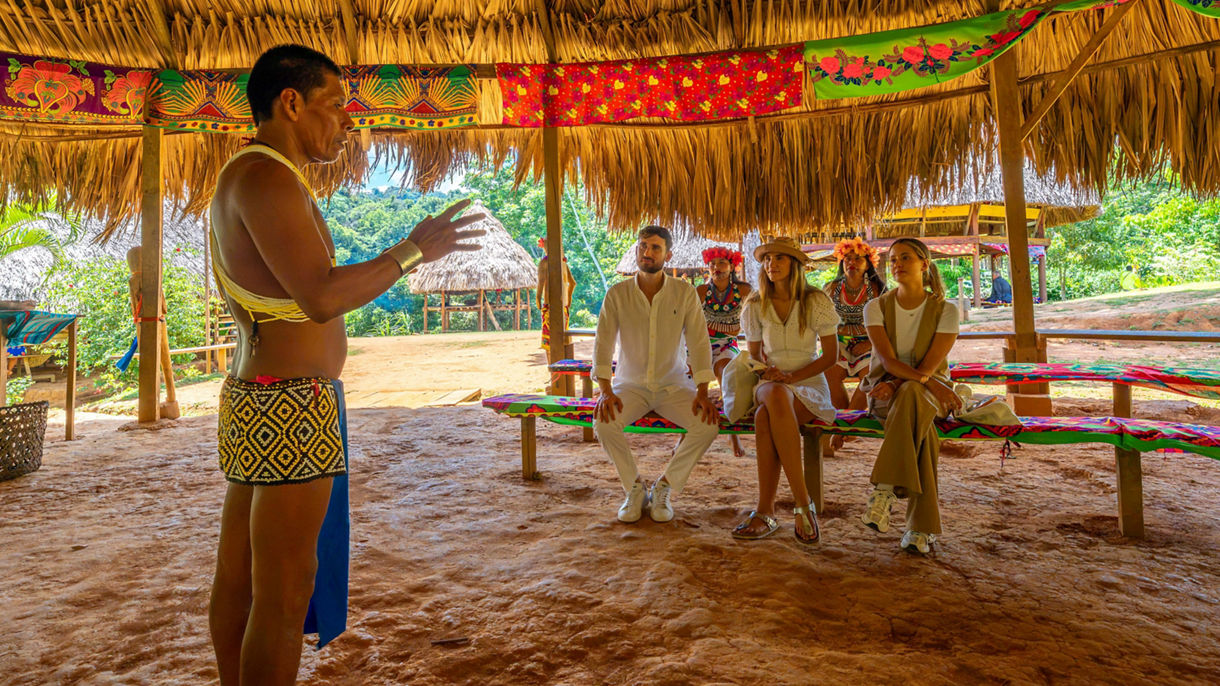 Authentic Embera Indian Village