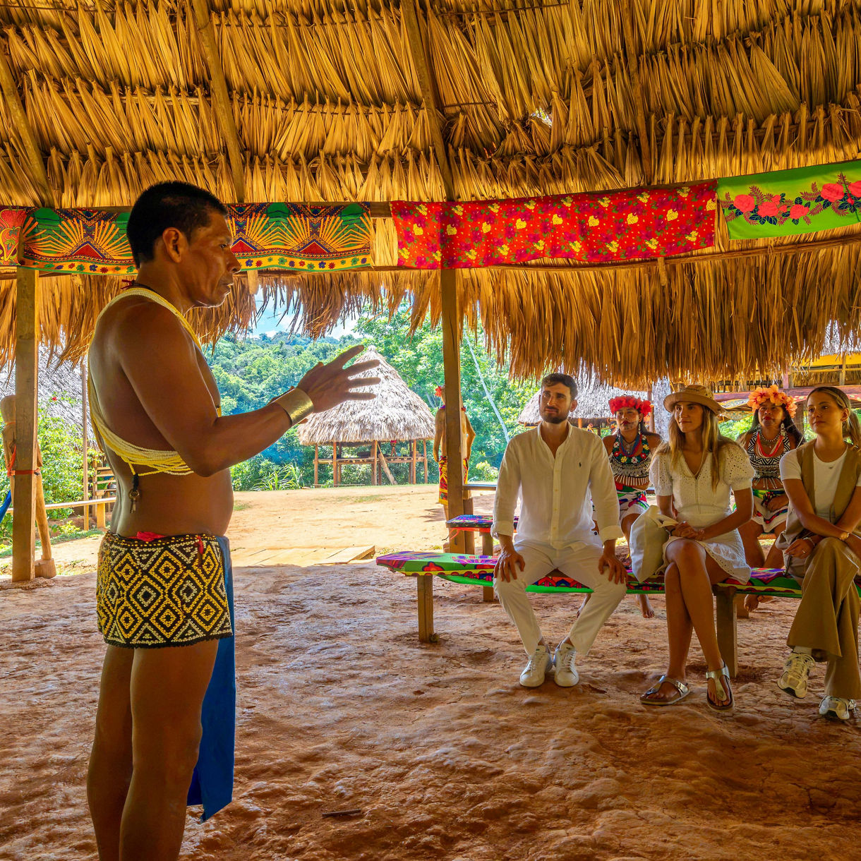 Authentic Embera Indian Village