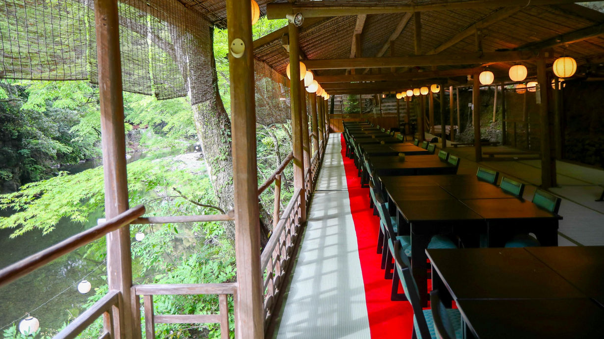 Rare Kawadoko Experience, Bamboo Forest and Daruma temple