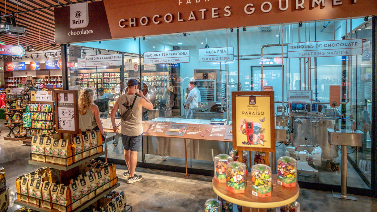 Shopping, Chocolate & Crocodile Views