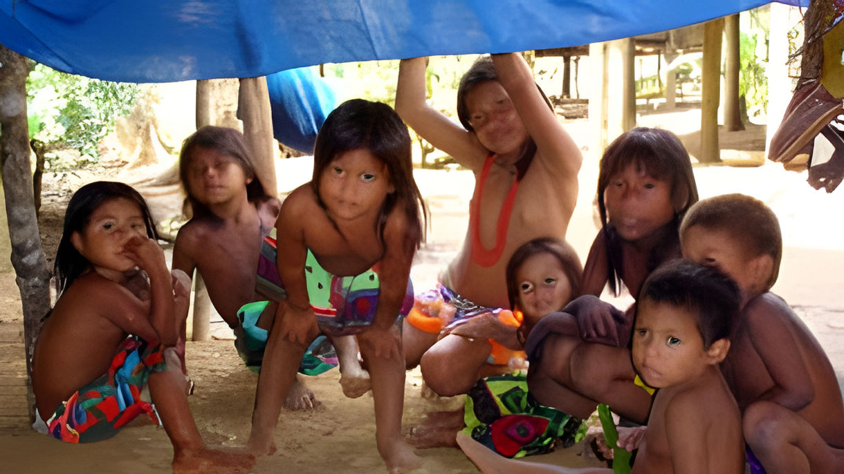 Authentic Embera Native Village