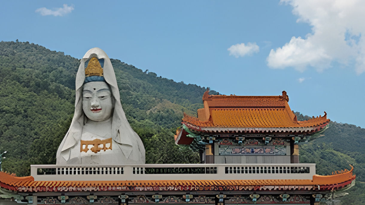 Temple of Ten Thousand Buddhas