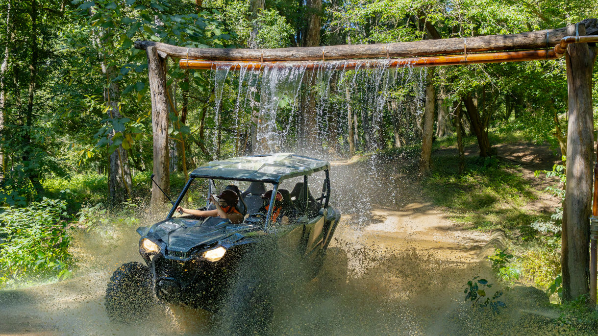 Jorullo Suspension Bridge by RZR - 4 guests