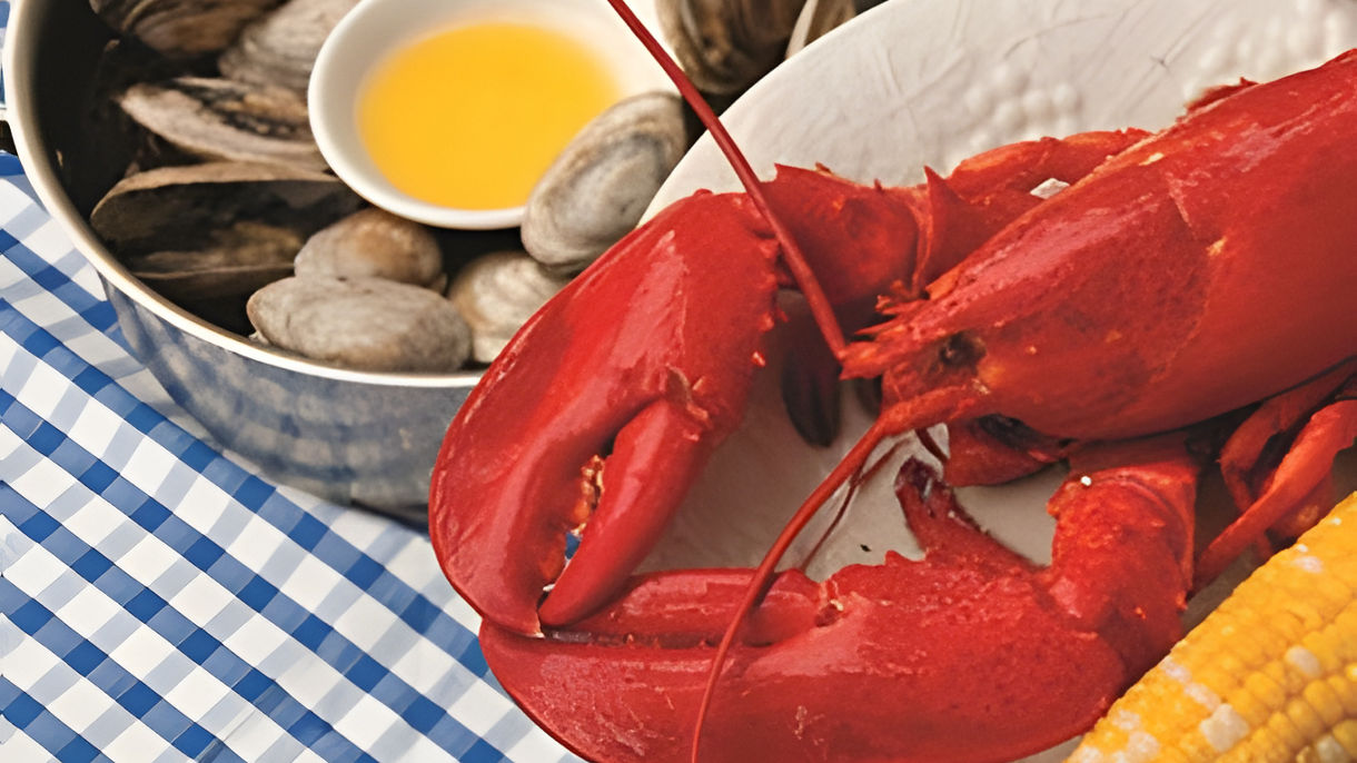 Maine Lobster Bake on Peaks Island