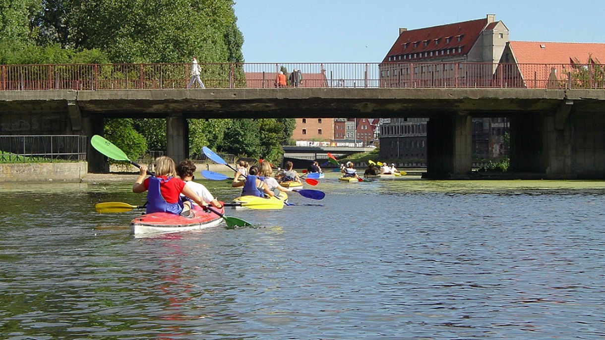 Kayaking and Gdansk