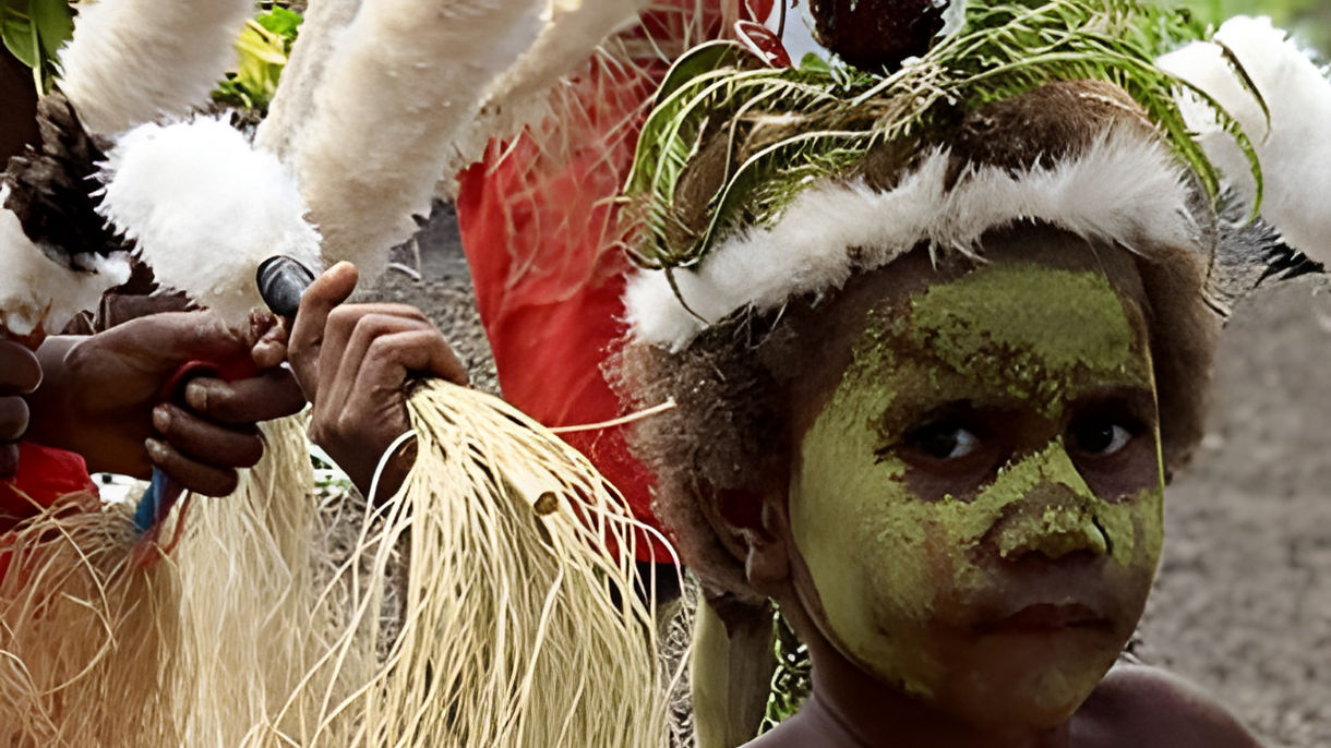 Mask Festival on the Volcanic Ash Plains