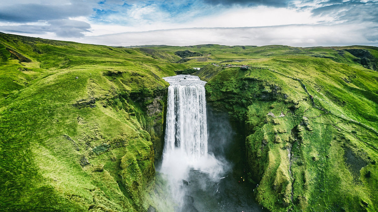 Glacier Walk & Waterfalls