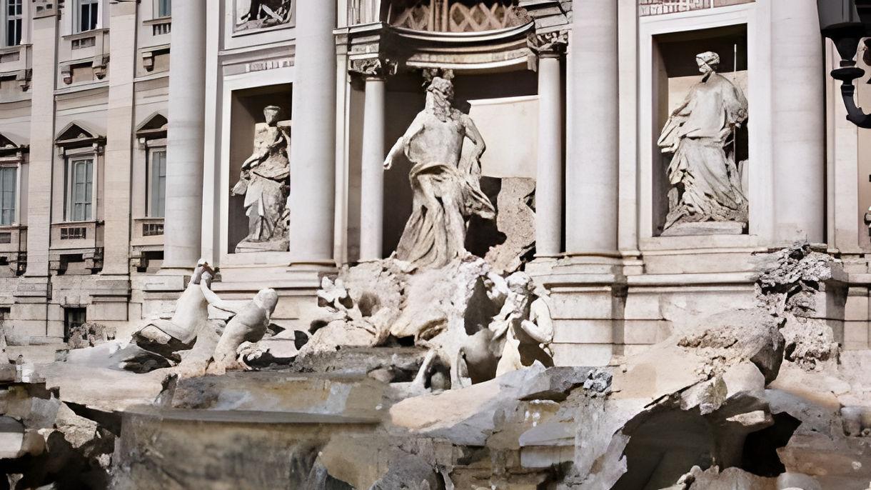 St. Peter's, Roman Catacombs, Trevi Fountain & Colosseum