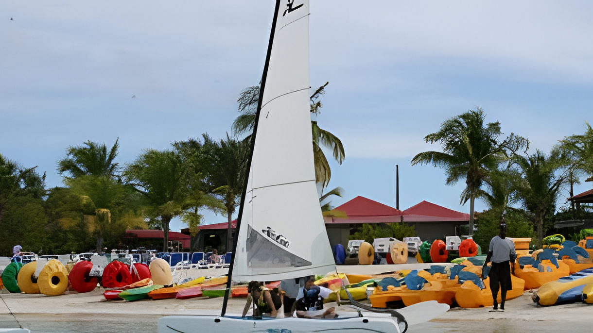 Hobie Wave Sailboat Rental (3 People Maximum)
